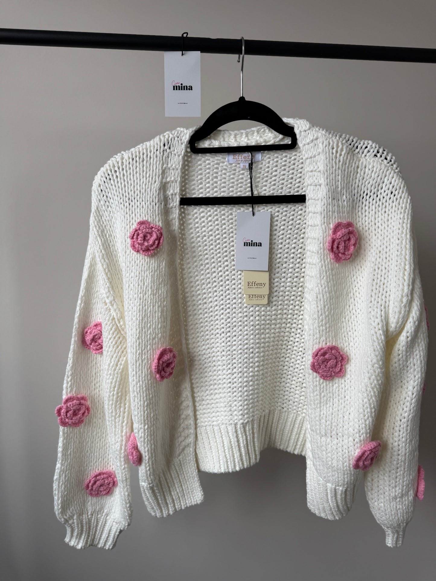 ''ROSA'' Strickjacke