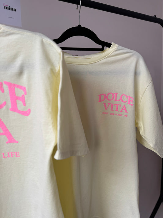 ''LA DOLCE VITA''  Gelb