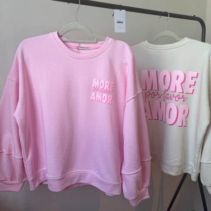 MORE AMOR por favor - Sweater