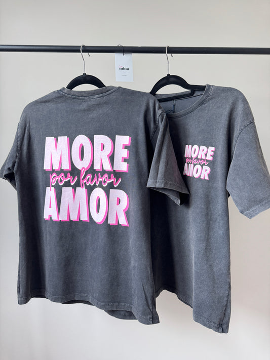 MORE AMOR Grau